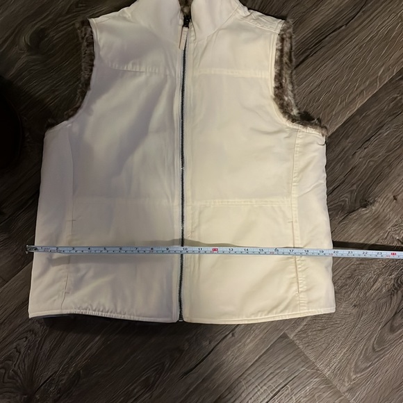 Charter Club, reversible, faux, fur vest, petite small - Picture 10 of 10